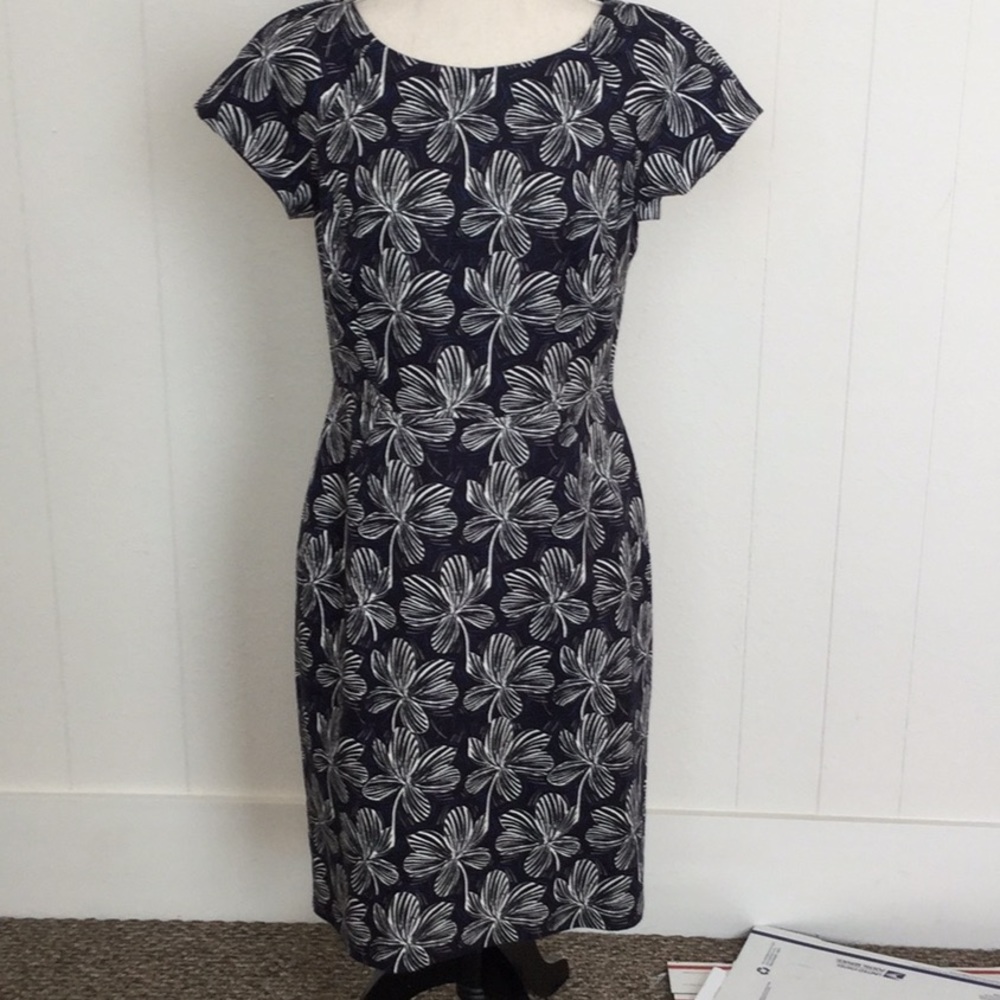 J Crew Floral Sheath Dress